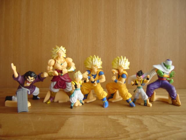 ♯FQd17PAプラスHGPLUSEXドラゴンボールZアクションポーズ2全5種