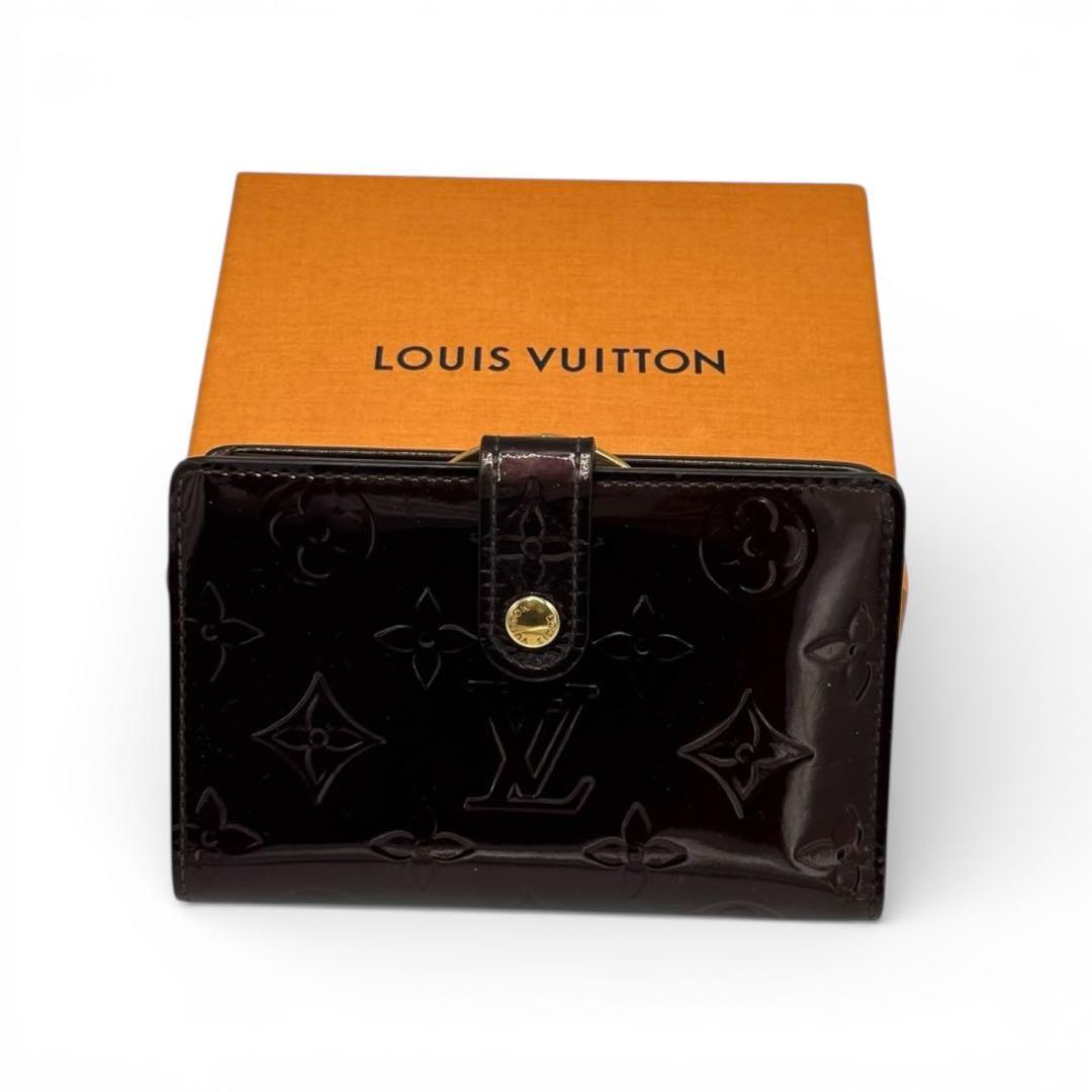 【極美品】ルイヴィトン ヴェルニ ポルトフォイユ ヴィエノワ がま口財布