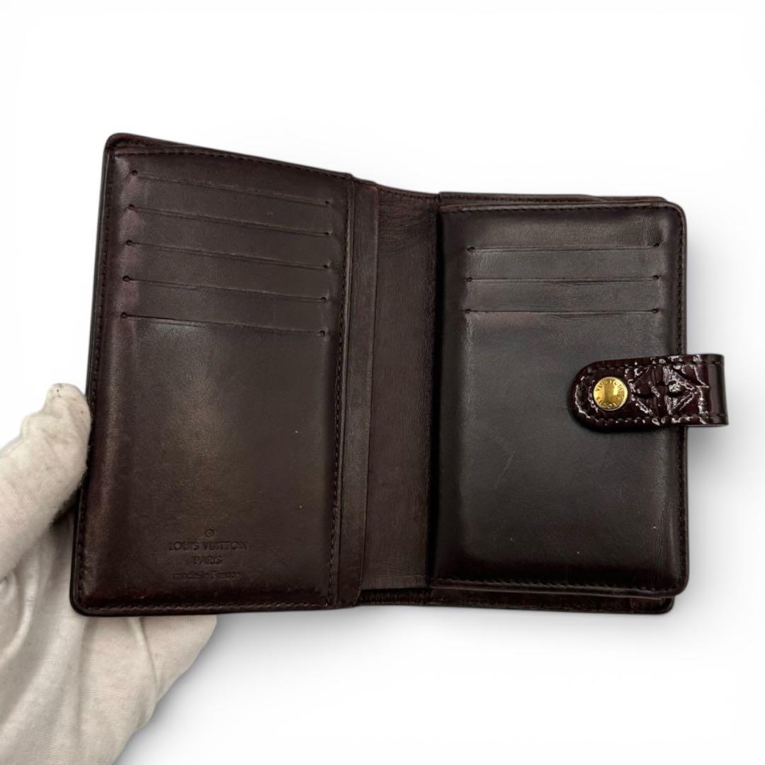 【極美品】ルイヴィトン ヴェルニ ポルトフォイユ ヴィエノワ がま口財布