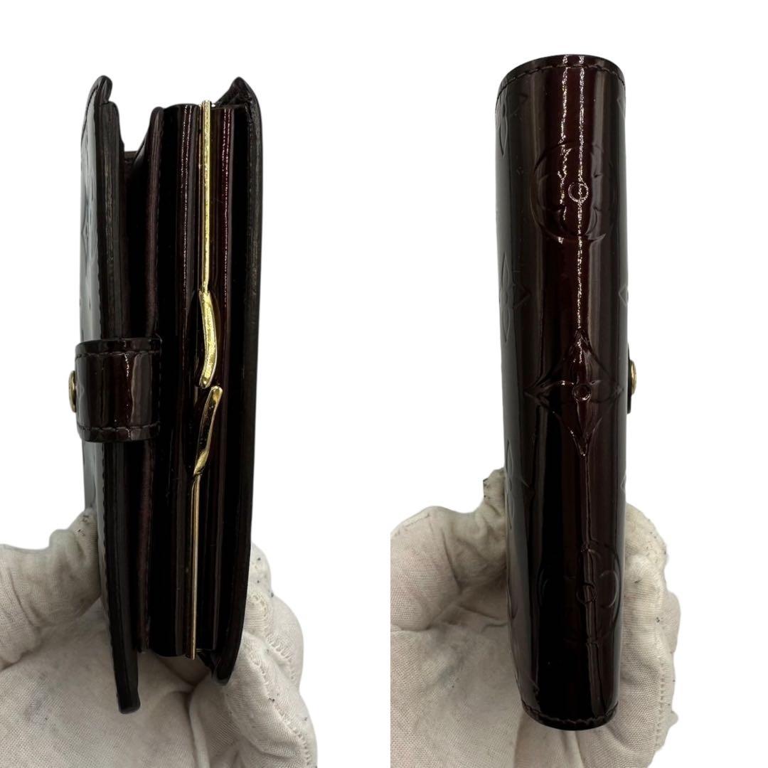 【極美品】ルイヴィトン ヴェルニ ポルトフォイユ ヴィエノワ がま口財布