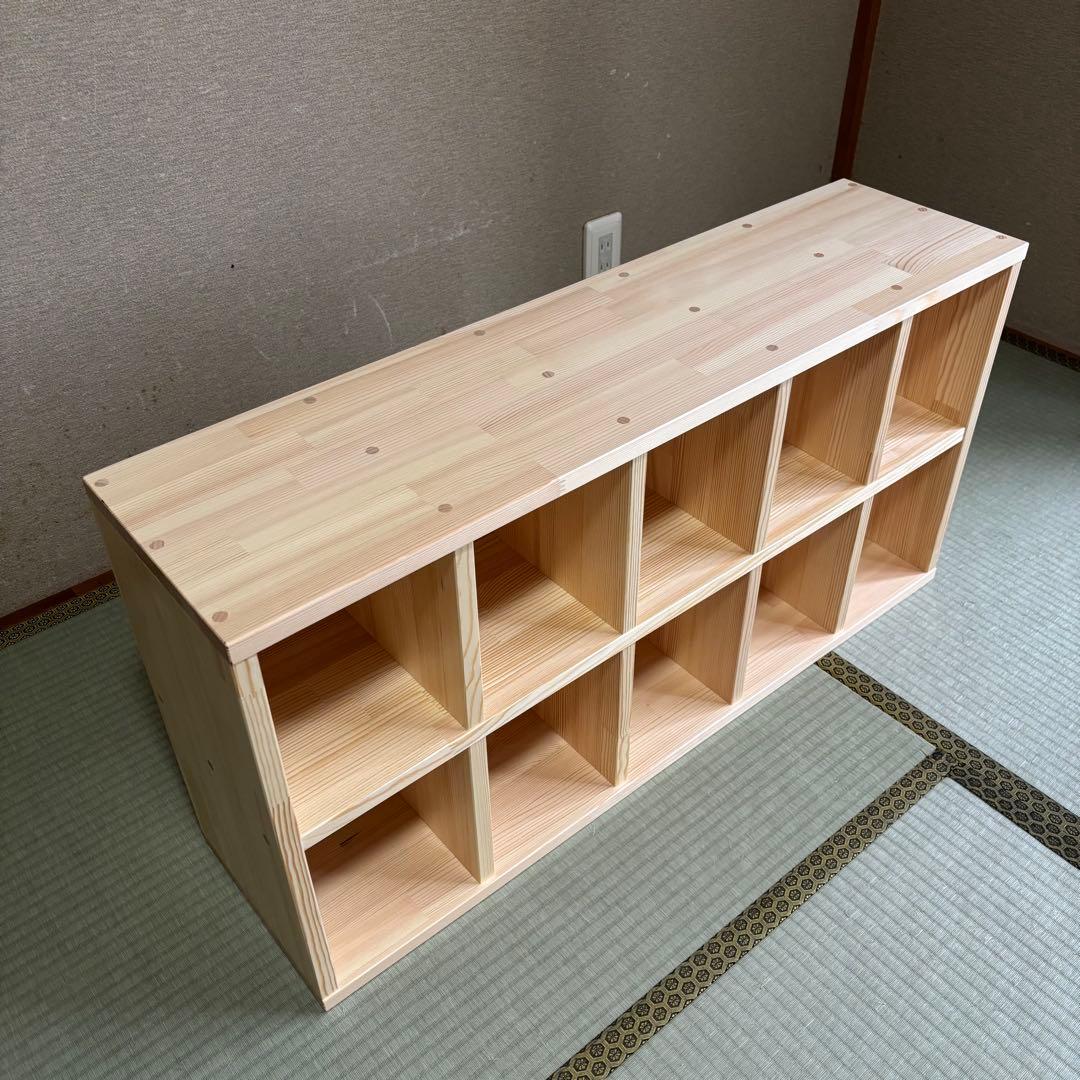 ハンドメイド　格子　棚　小物入れ　オーダー受け付けます。