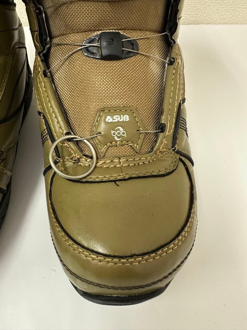 SUB BOAスノーボードブーツ オリーブグリーン 26~26.5cm