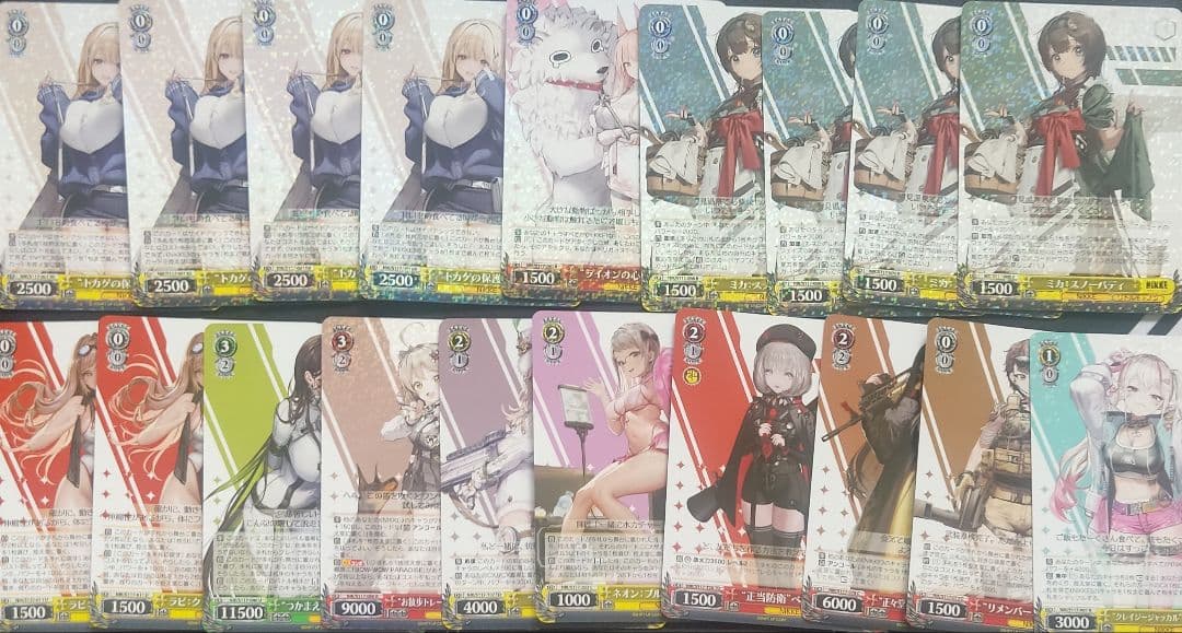 ヴァイスシュバルツ NIKKE ニケ 扉電源デッキ パーツ付き