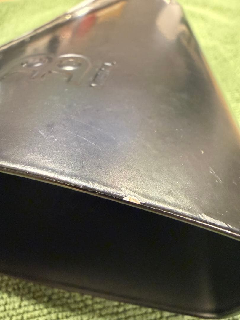 マイネル ブラックフィニッシュカウベル 6 3/4\" & カウベルホルダーセット