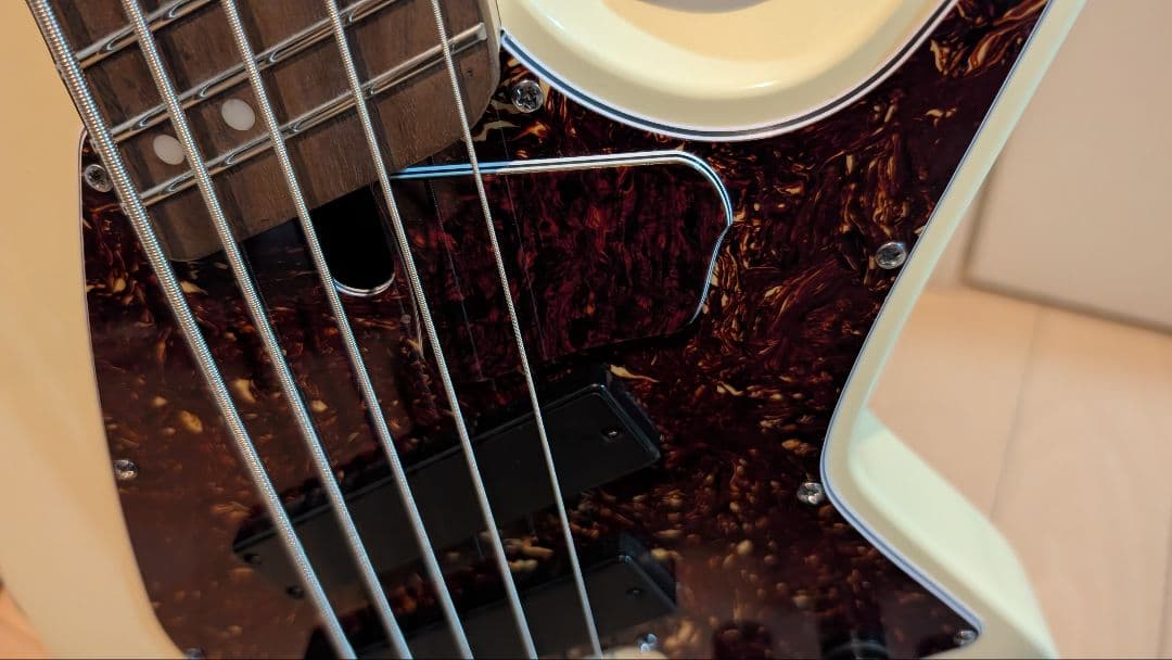 HEX Guitars NB505 Ivory 5弦ベース