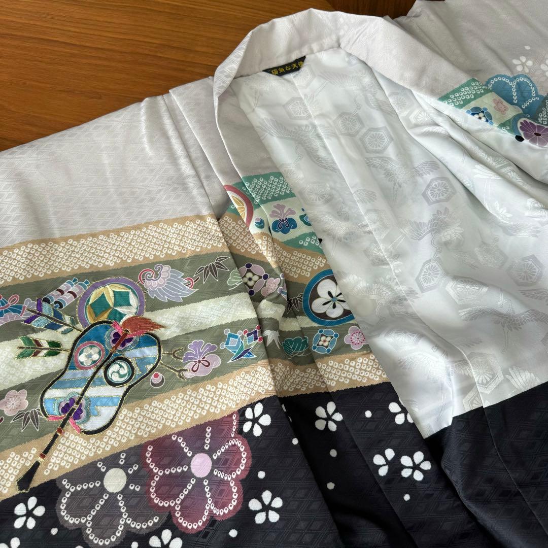 【美品】3歳〜5歳男の子用 七五三羽織袴セット