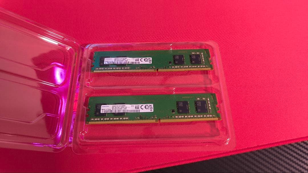 W*D様 Samsung DDR4 8GB×2 3200MHz メモリ