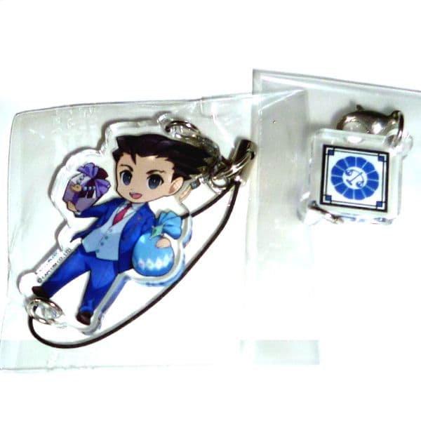 逆転裁判 成歩堂龍一　アクリルキーホルダー　アクキーアトラクションフェスタ