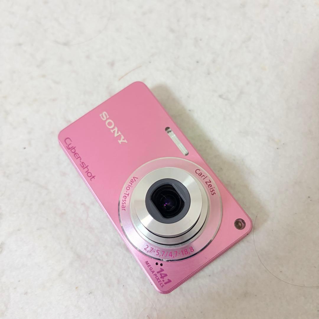 SONY Cyber−Shot DSC-W350 ピンク コンデジ 美品