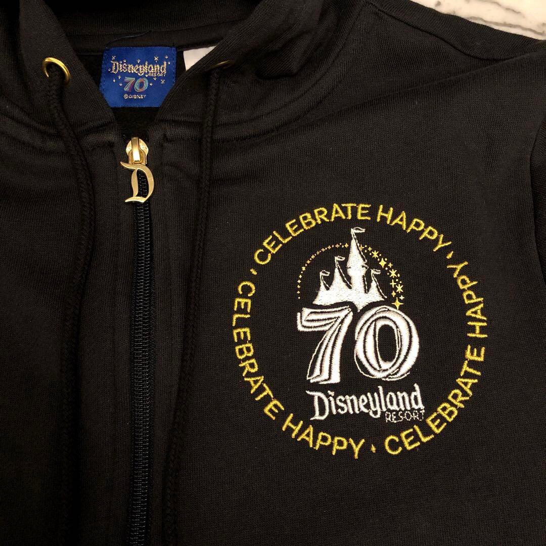 【新品】カリフォルニア ディズニーランド 70周年 パーカー Mサイズ DLR