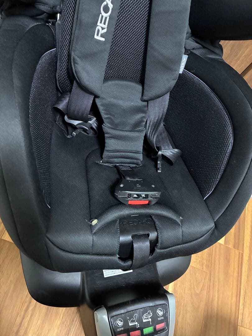 【状態良好】RECARO ブラック チャイルドシート