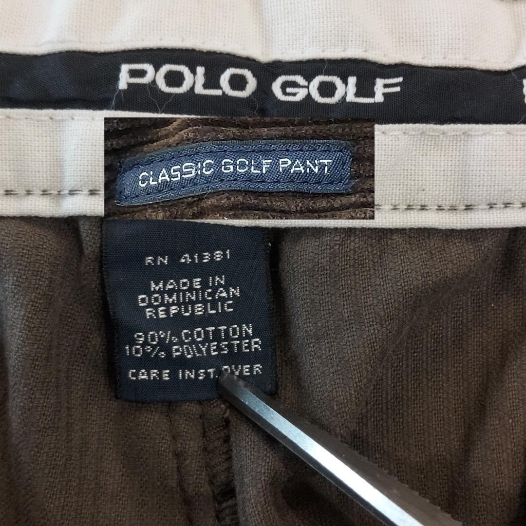 ポロ ゴルフ ラルフローレン W34 ポロチノ コーデュロイ 90s 16199