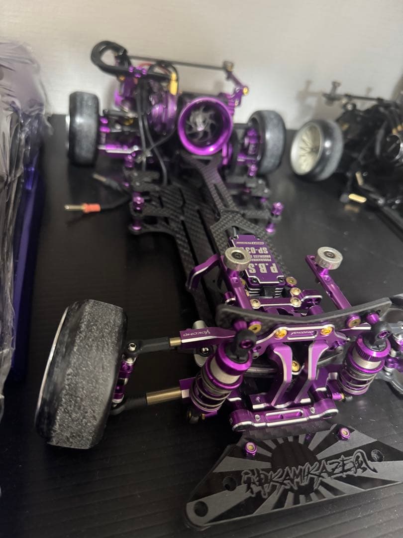 Yokomo RCラジコン YD-2sxⅡ改sxⅢ パープルフルカスタム