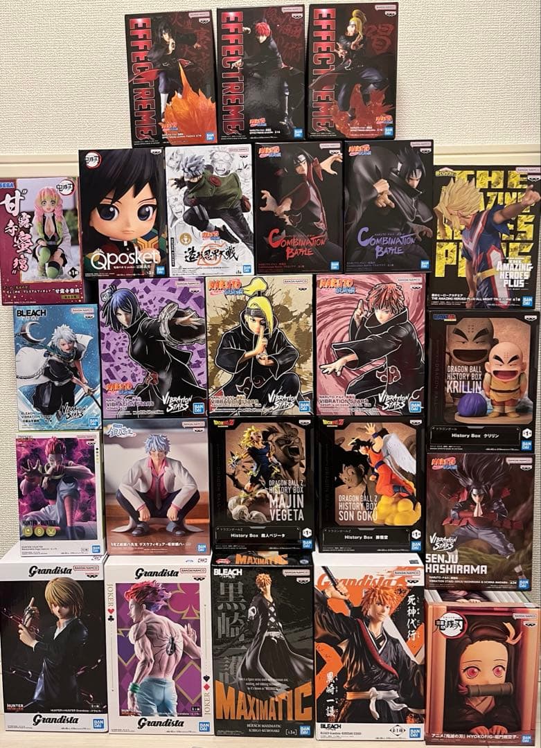 人気アニメ　高騰プライズフィギュア　24点セット　まとめ売り