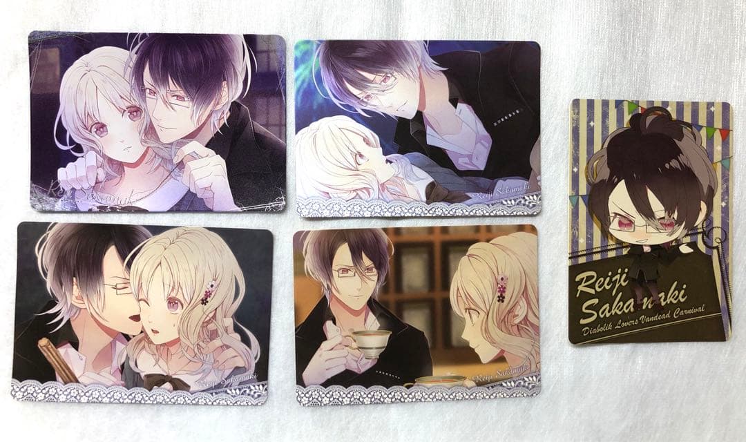 DIABOLIKLOVERS VC レイジ トレカ 5枚セット