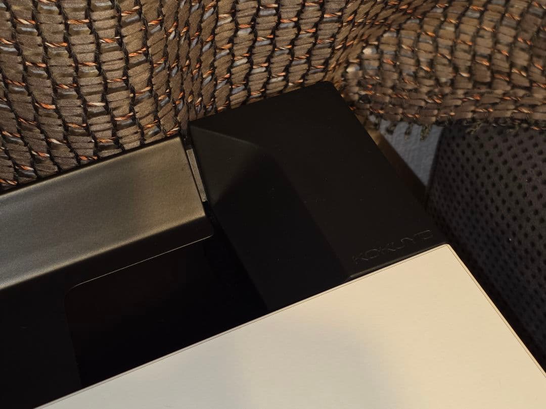 コクヨ LEAN デスク W1000×D700 天板ナチュラル 本体ブラック