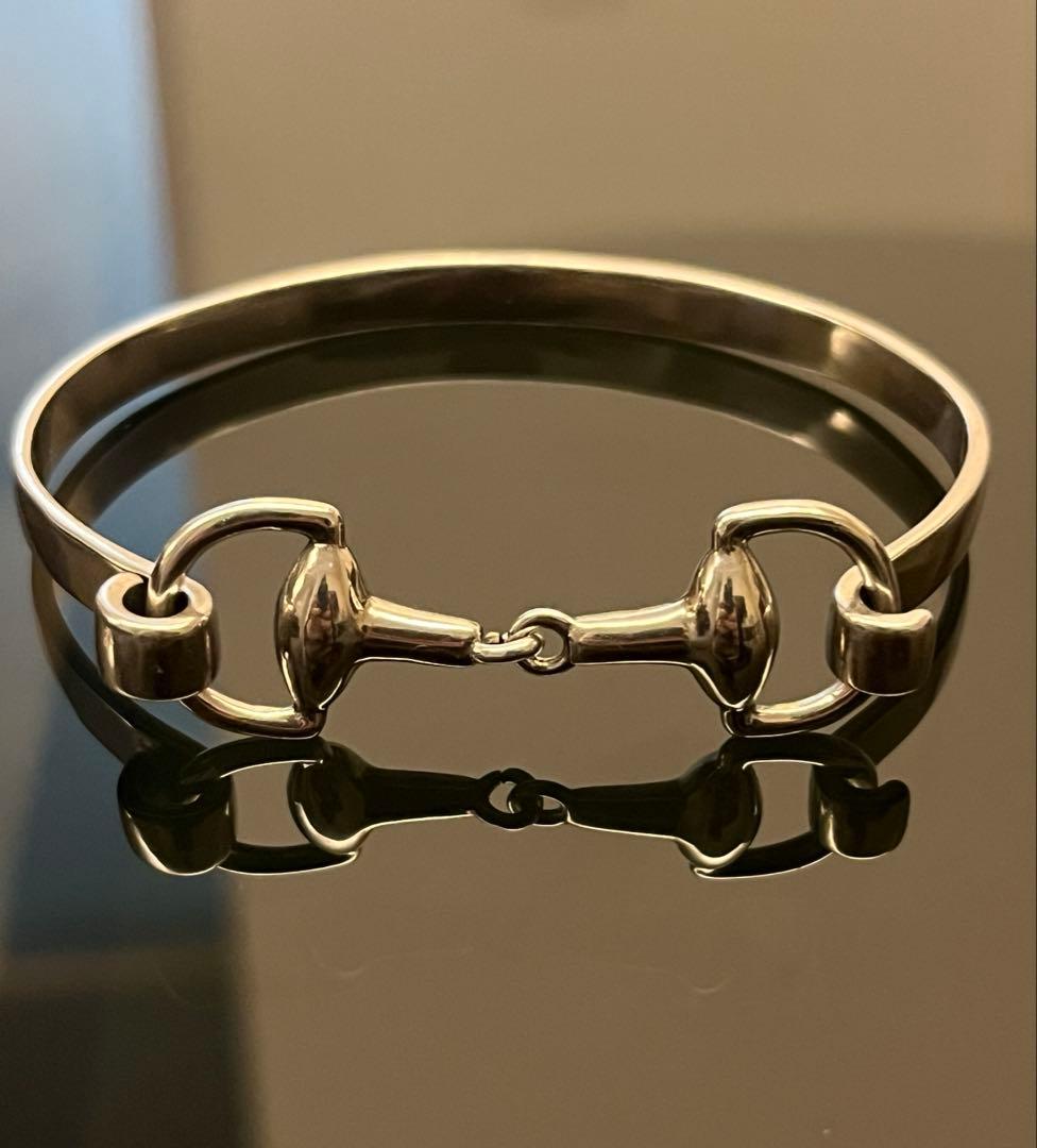 シルバー925 ホースビット ブレスレット ヴィンテージ　メキシカンジュエリー