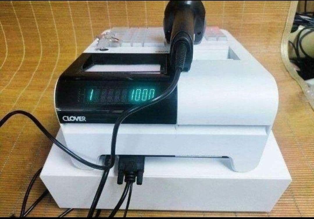 クローバーレジスター　JET-670上位スキャナ付き　PC連携　551009