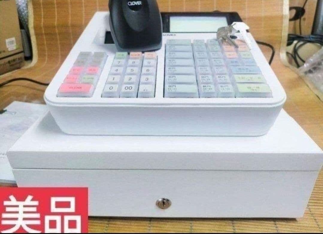 クローバーレジスター　JET-670上位スキャナ付き　PC連携　551009