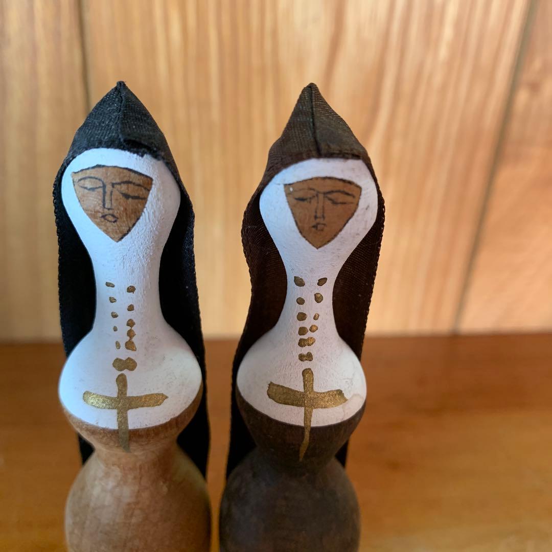 シスターこけし　トラピスト修道院 郷土玩具・民芸品