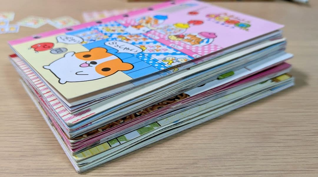 シールブック シール帳 平成レトロ ハムスター セット売り