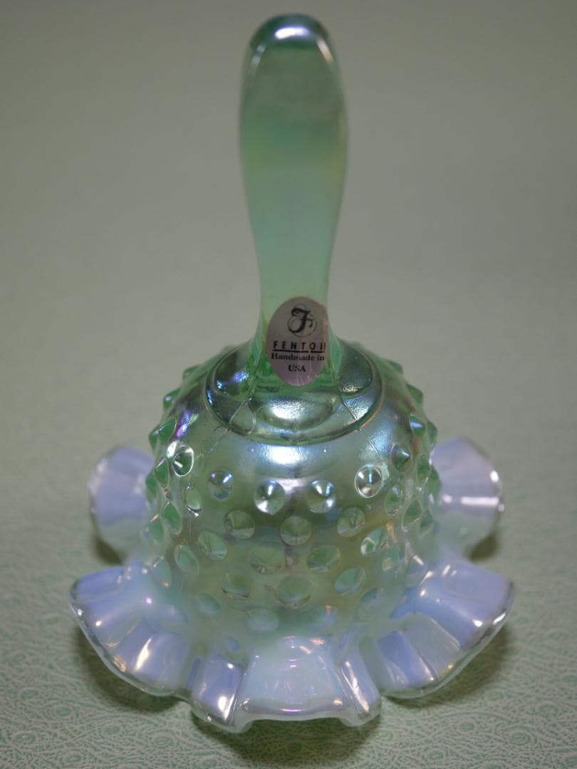 フェントン Sea Mist Green イリデセントホブネイル ハンドベル