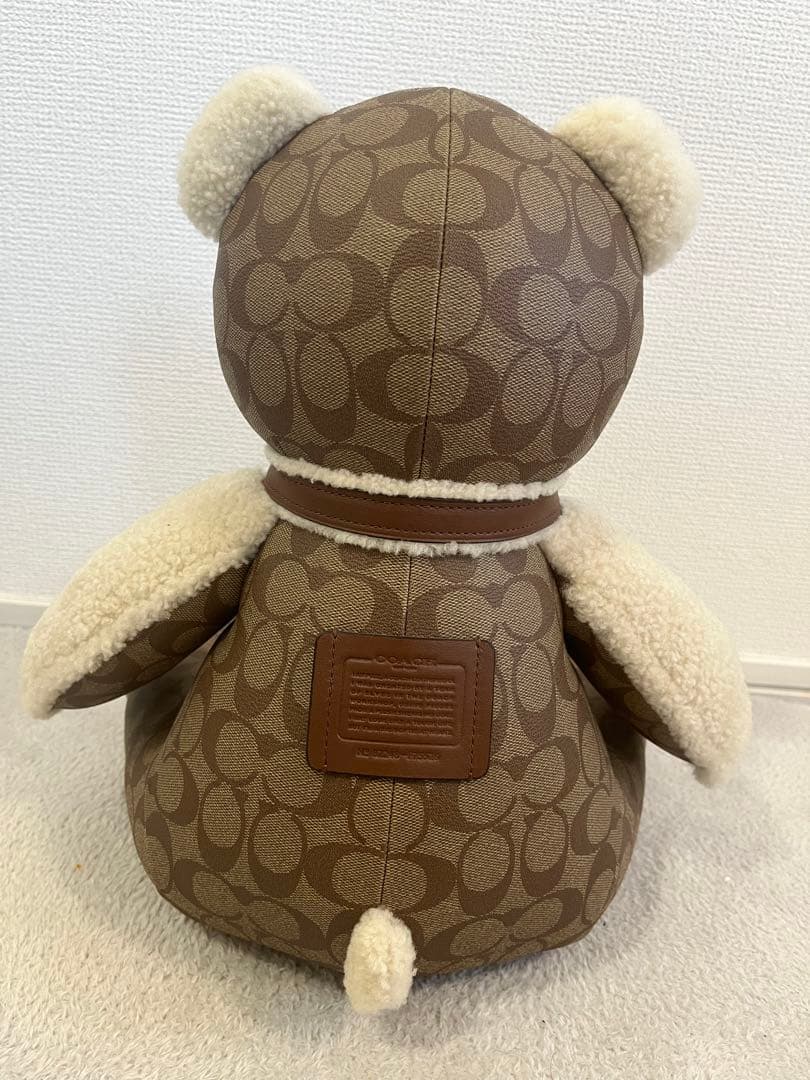 コーチ　COACH くま　ぬいぐるみ　置き物