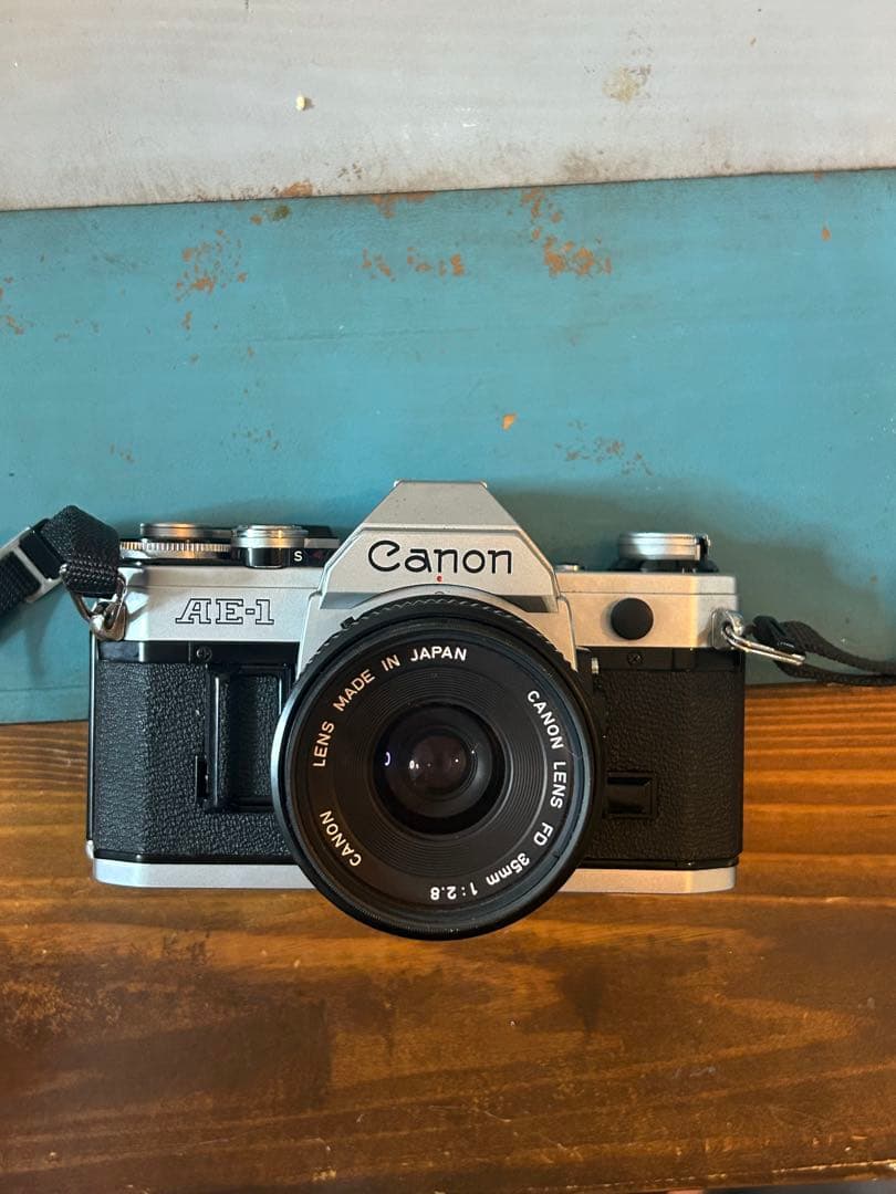 Canon AE-1 一眼レフカメラ 35mmレンズ付き　ジャンク品
