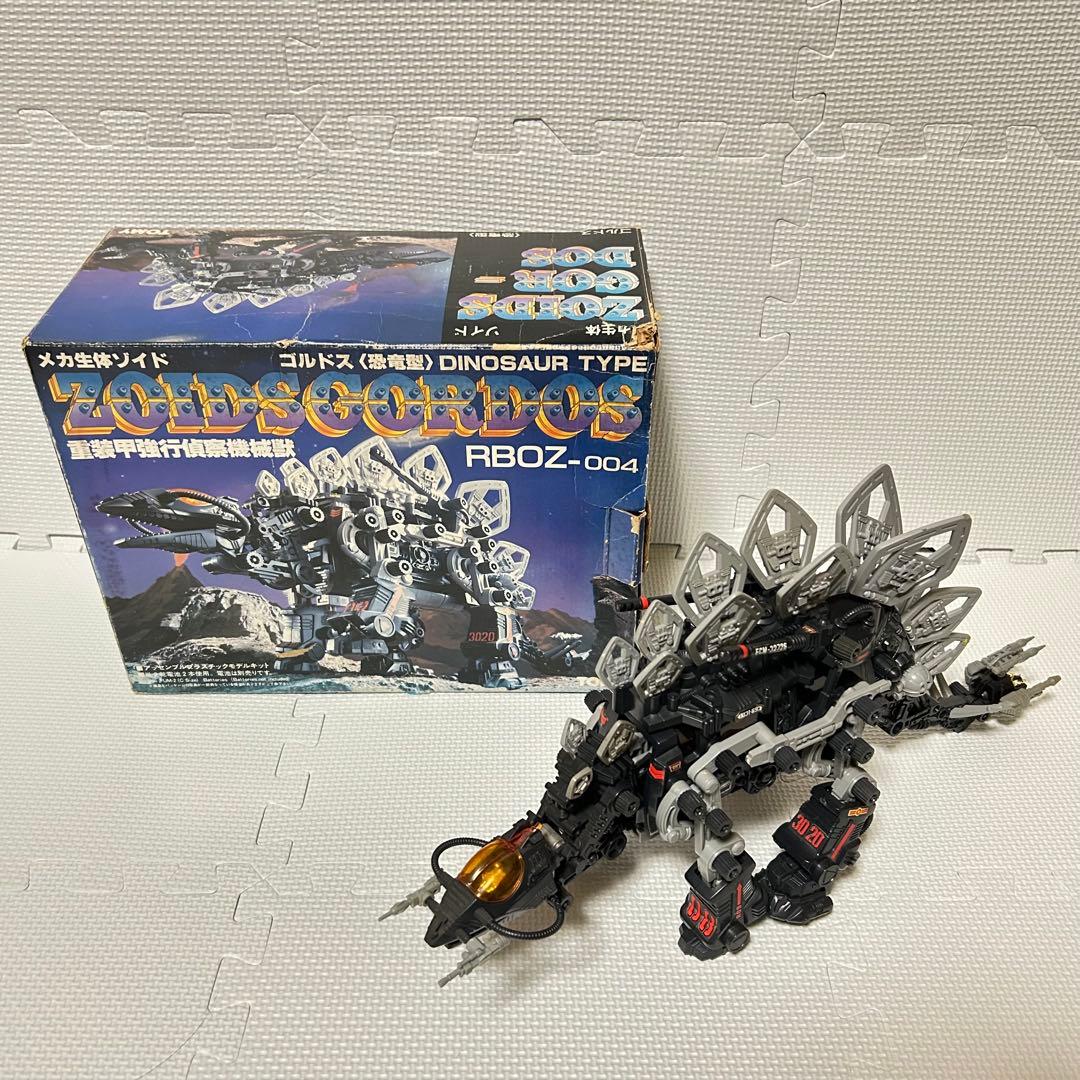完品 旧ゾイド ゴルドス 外箱付属 メカ生体版 昭和版 動作確認済 ZOIDS