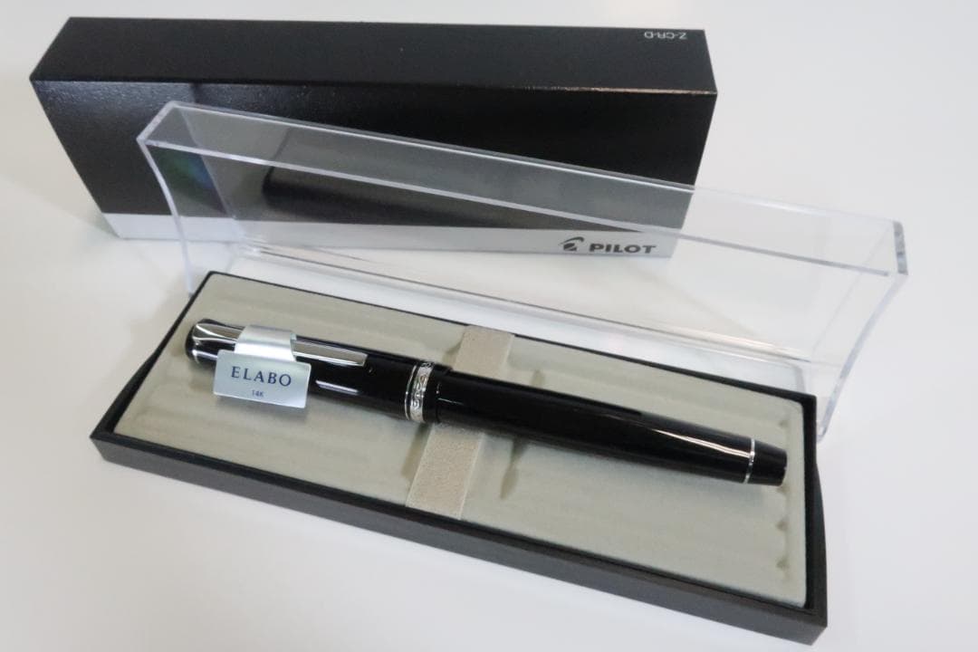 パイロット 万年筆 エラボー 14K ソフト細字