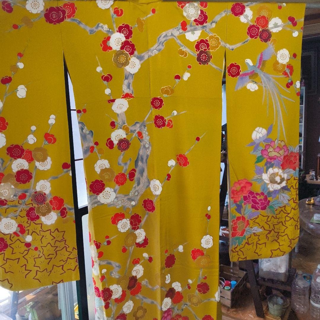 『6点セット』からし色　振袖