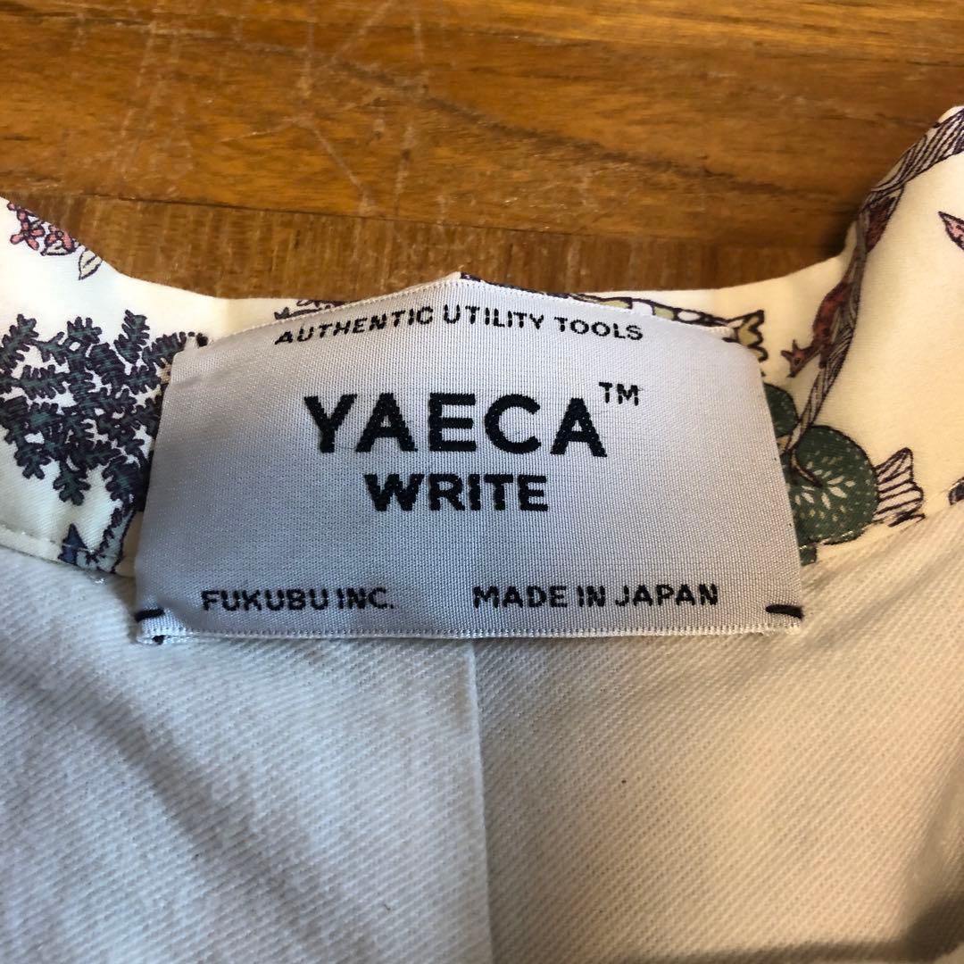 YAECA WRITE　リバティプリント　タックキュロットパンツ