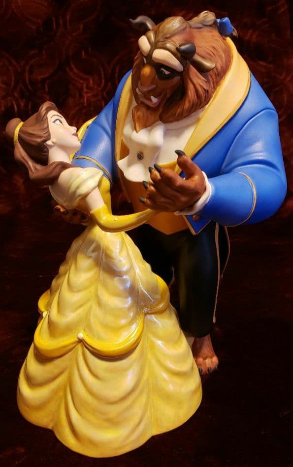 WDCC 美女と野獣 新品未使用 保証書付き 廃盤品