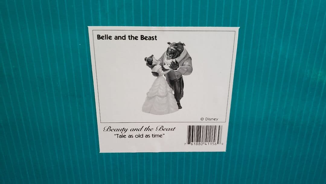 WDCC 美女と野獣 新品未使用 保証書付き 廃盤品