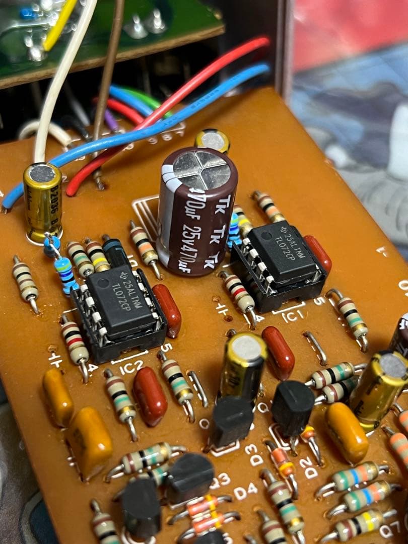 BOSS PSM-5 CENTAUR風バッファ P to P mod