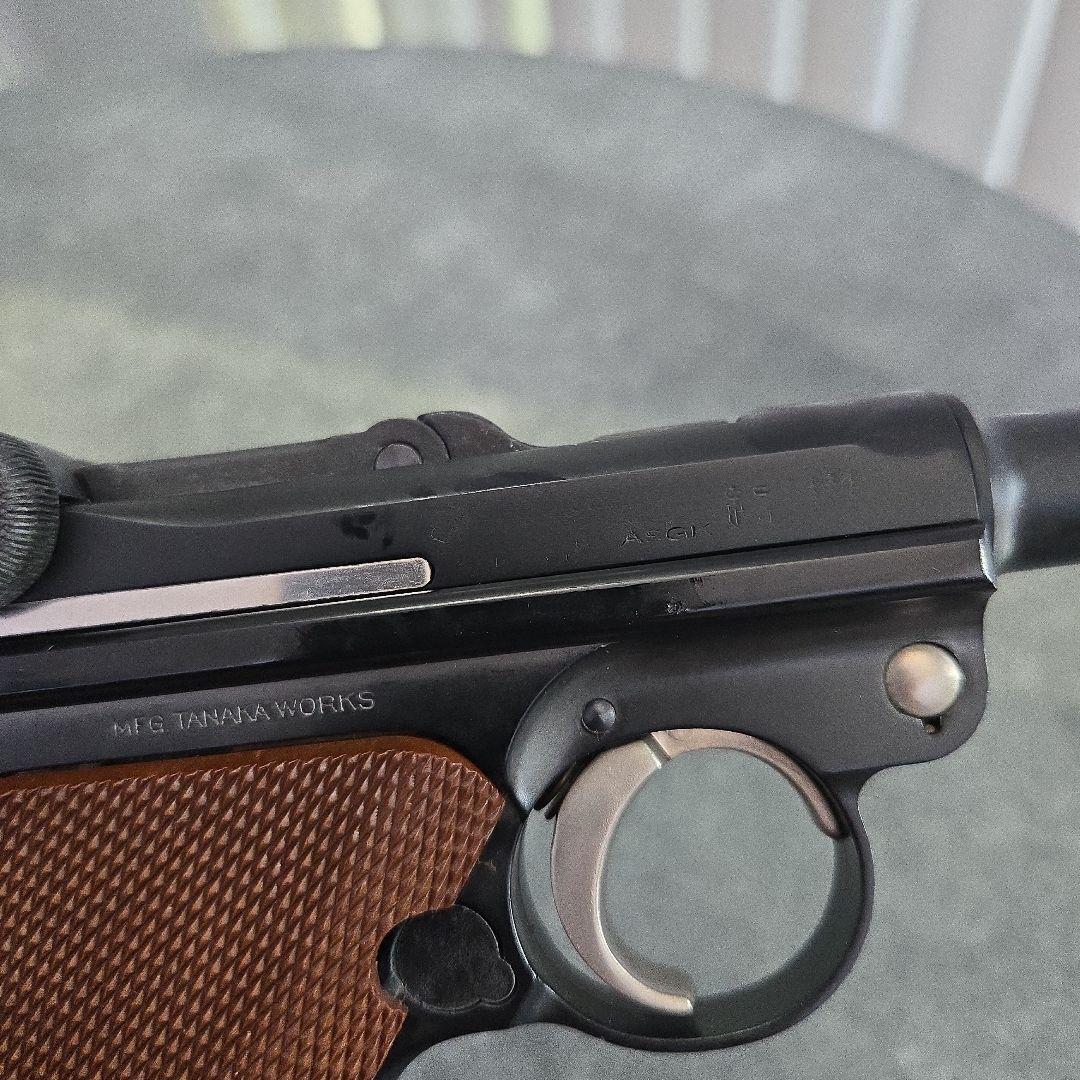 ​【当時物・希少】タナカワークス ルガー P-08 外箱・説明書付 昭和レトロ