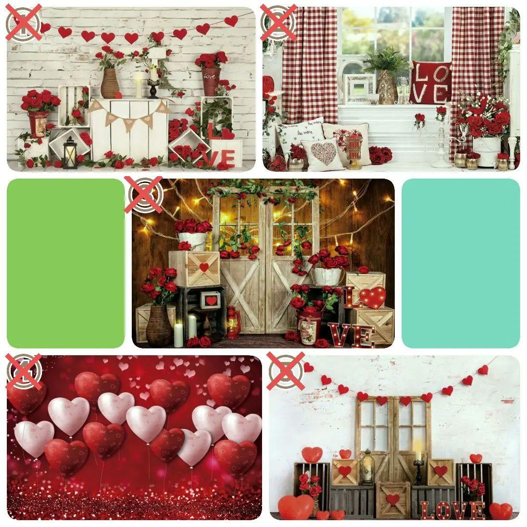 背景布【　ハートI　】サンプル　バレンタイン撮影用♪　トリミングチョーカー販売中