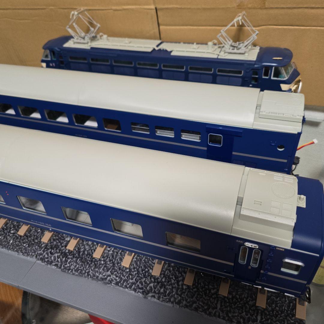 サ*し様 アシェットブルートレイン3車両をつくる完成品