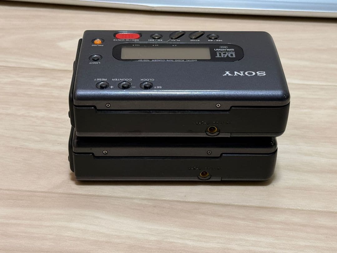 SONY DAT デジタルオーディオテーププレーヤー 2台セットTCD-D7