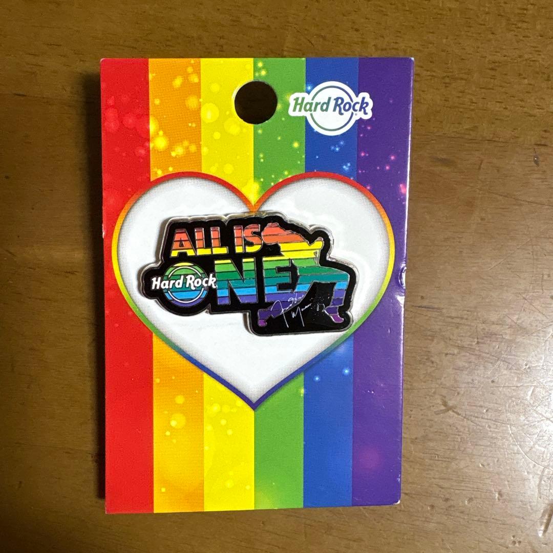 ハードロックカフェ All Is One ピンバッジ フレディマーキュリー