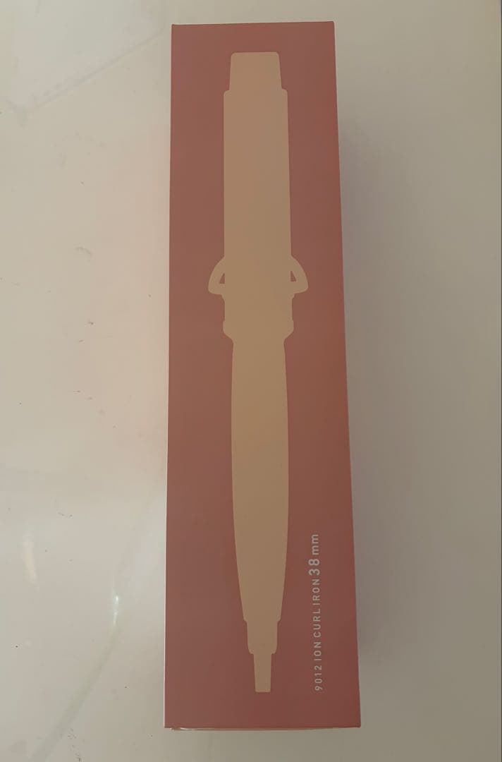 クレイツ9012カールヘアアイロン 38mm ピンクベージュ