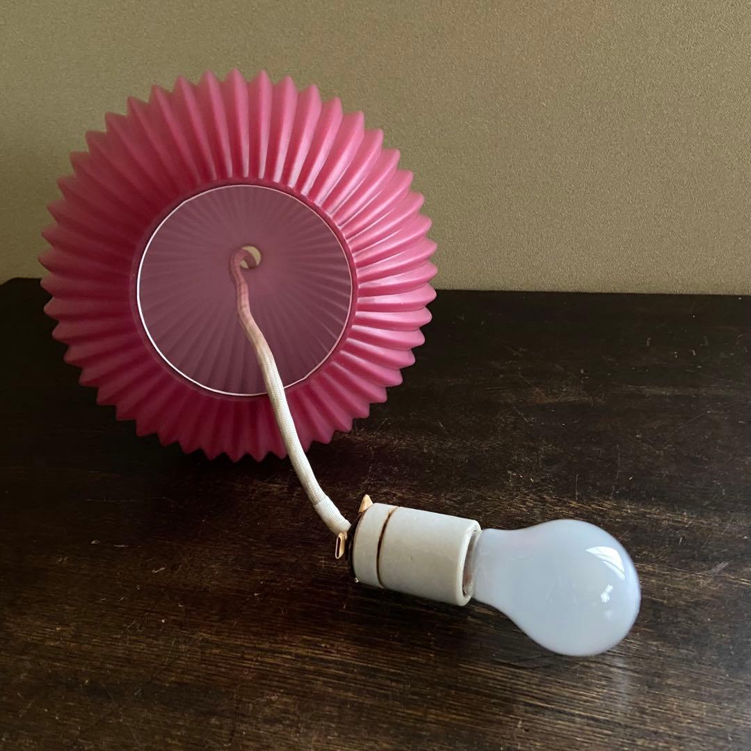 昭和レトロ　70’sペンダントライト　ビンテージ照明