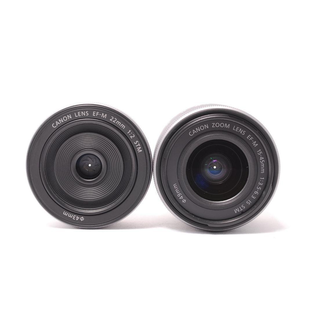 ❤即購入1000円OFF❤美品❤ キャノン EOS M100 ダブルレンズキット