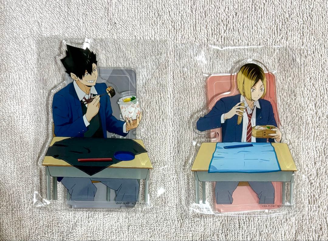 ハイキュー　孤爪研磨　黒尾鉄朗　アクリルスタンド ニッスイ　当選品