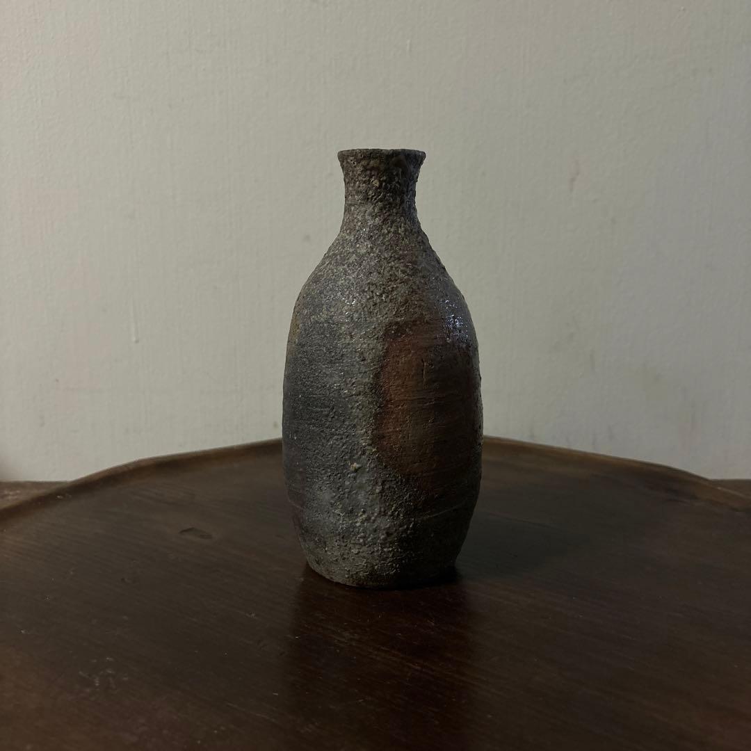 時代備前徳利　江戸後期頃　花入　アンティーク　古美術　伊万里　唐津　骨董　李朝