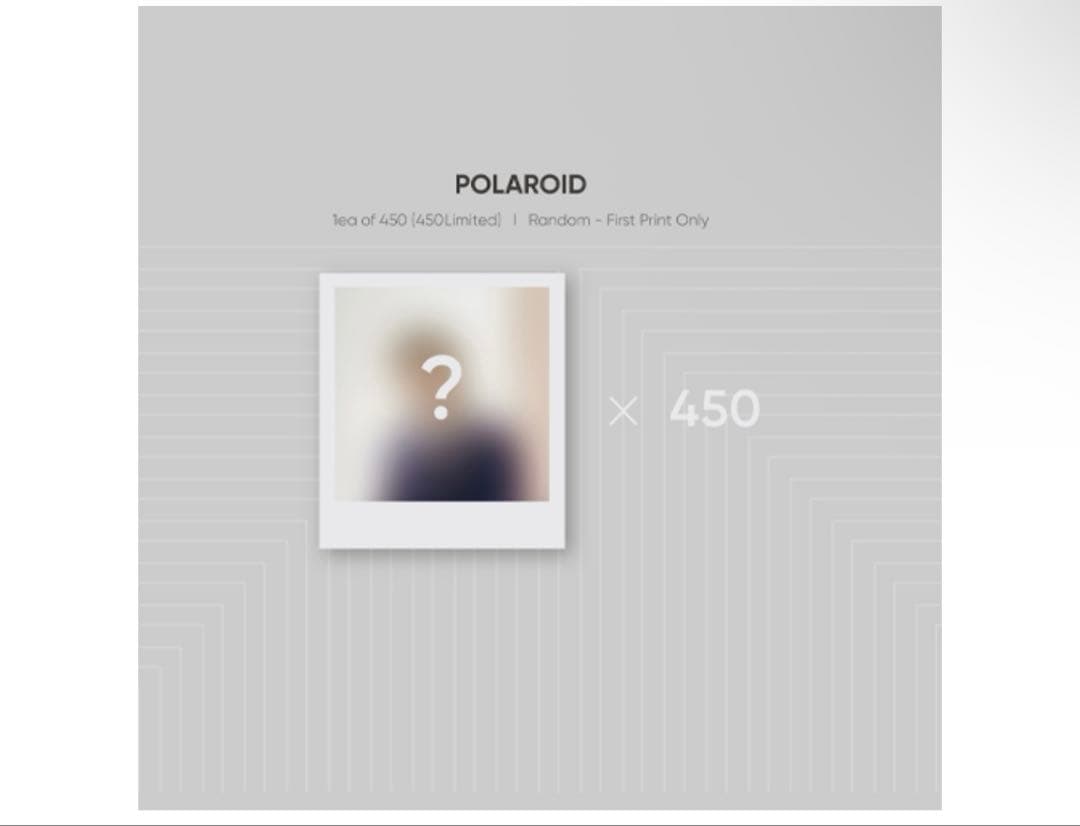 ENHYPEN ヒスン　450枚限定ポラロイド