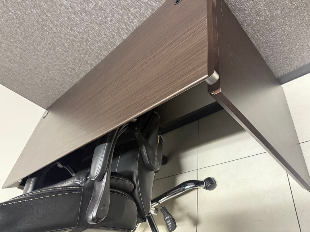 激安！！オフィスデスク・社長室デスク　チェアセット