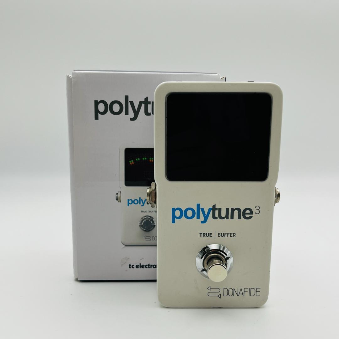 tc electronic Polytune 3 ペダルチューナー 箱付き