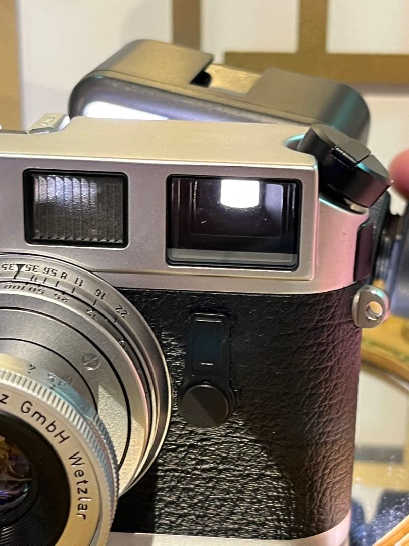 LEICA M6 フィルムカメラ Elmar 50mm f3.5整備品