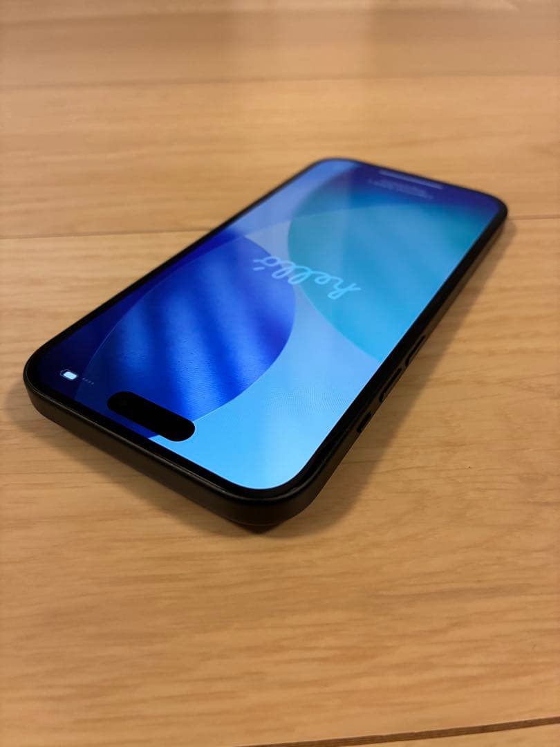 iPhone 15 SIMフリー 128GB ブラック 付属品・ガラスフィルム有